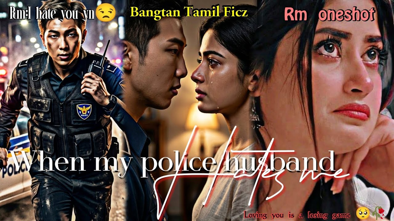 RM oneshot in tamil 💜(When my Police husband Hates me)🥺🥀💔#bts #kimnamjoon 