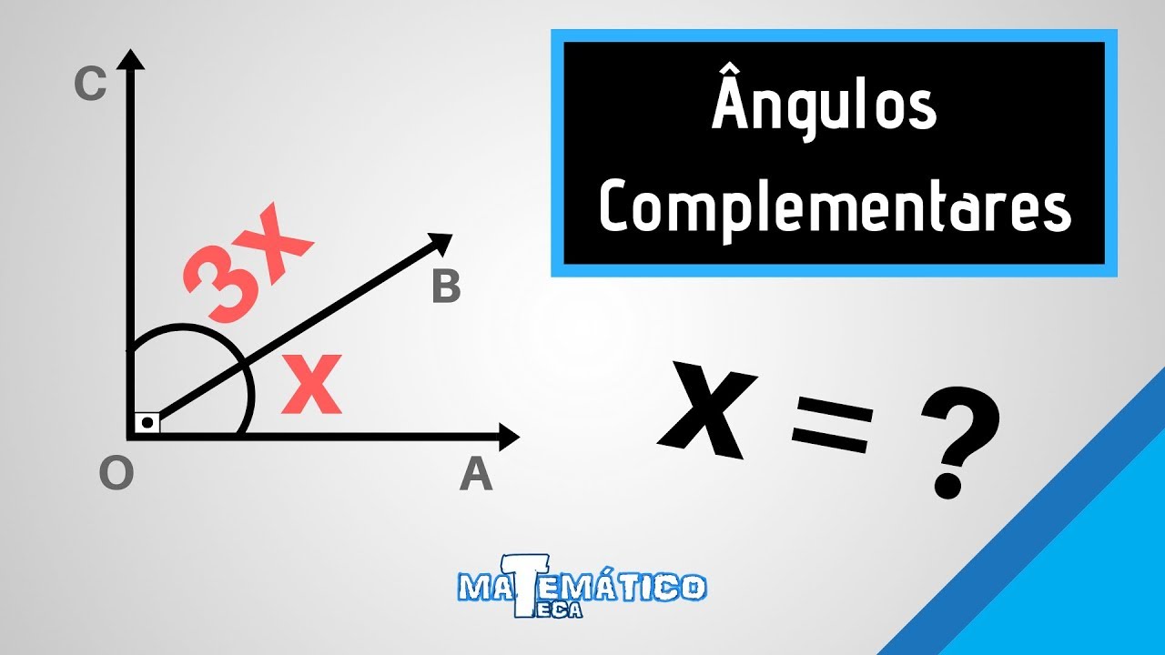 Ângulos complementares