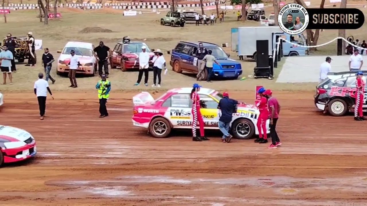 🚨 රෝද 2න් ගියෙ! 😱 3500cc ගජබා සුපර් ක්‍රෝස් 2025 Car Stunt & Race Action