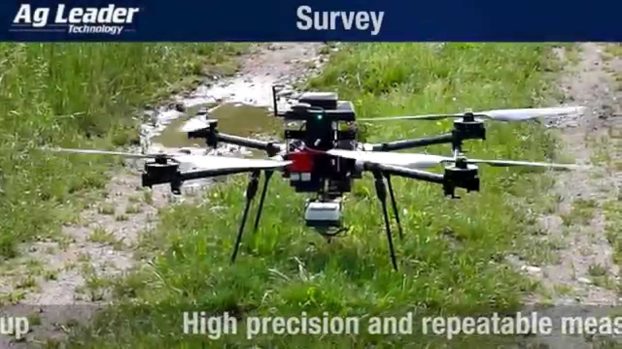 OptRxQ4-Rotor NDVI/NDRE mapping with Drone and OptRx sensor