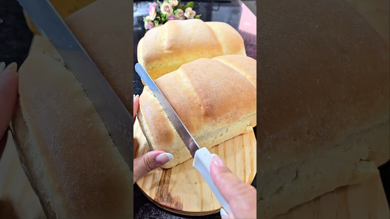 👉 P&Atilde;O SEM LEITE, SEM MARGARINA e SUPER ECON&Ocirc;MICO &ndash; Fofinho de Verdade! 🥖 #foryoupaodaka #p&atilde;ocaseiro