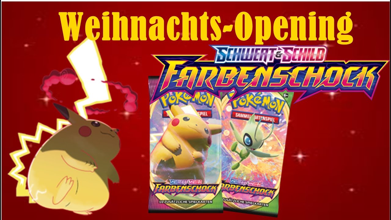 Pokemon Farbenschock Weihnachts-Opening | Pokemon TCG Unboxing