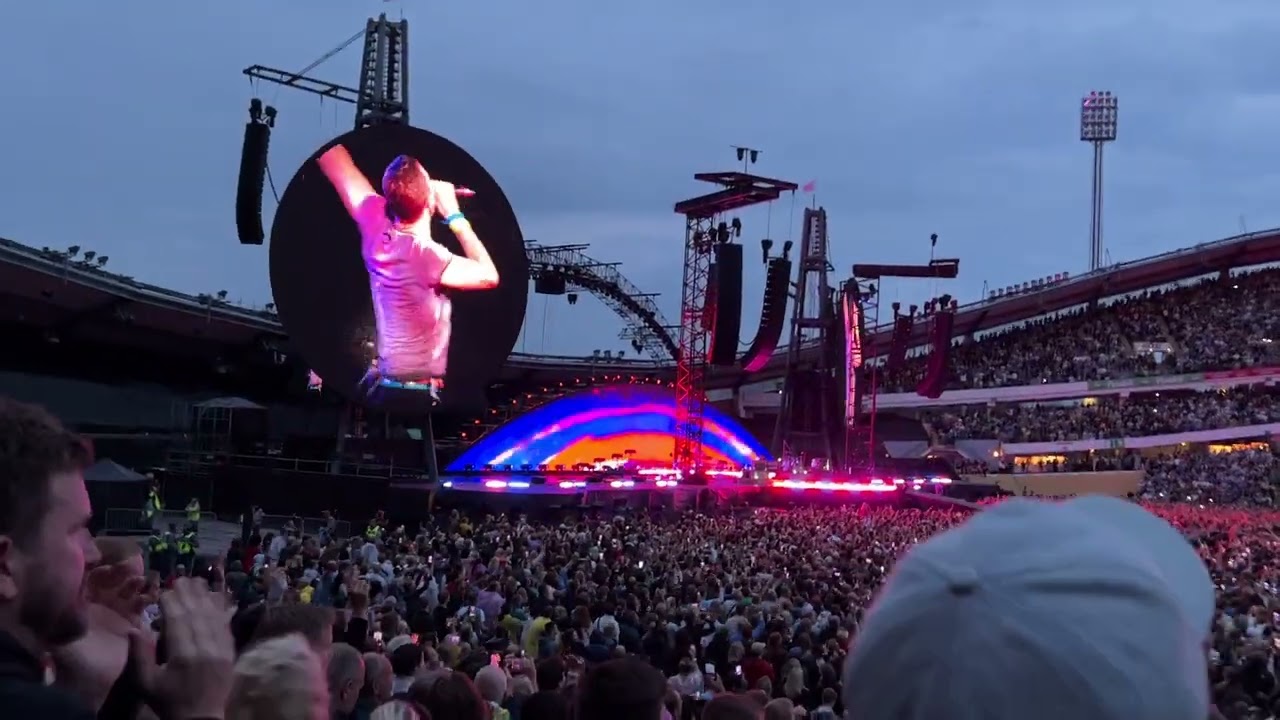 Coldplay - Viva La Vida - Live Ullevi Göteborg (Gothenburg) 11 July 2023