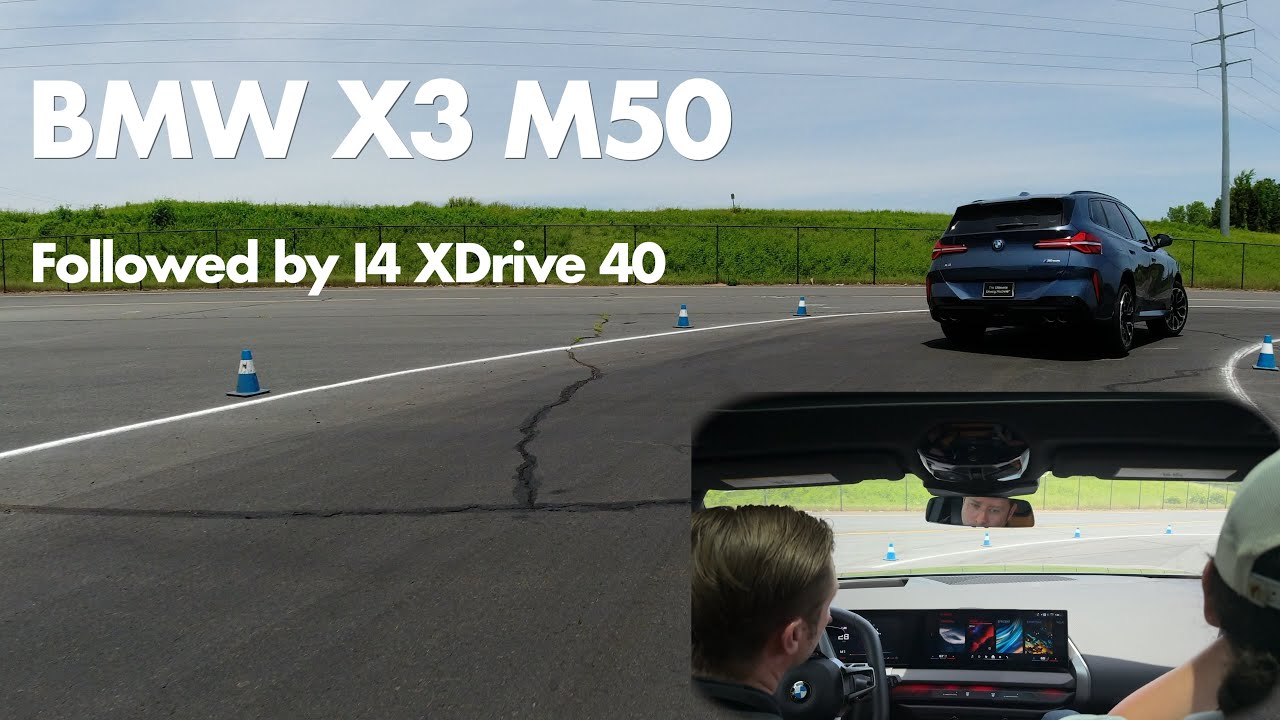 BMW X3 M50 Handling Capabilities Autocross