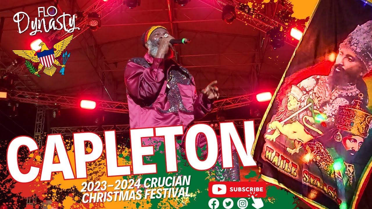 Capleton at STX Carnival Festival 2024 #usvi #reggae #jamaican