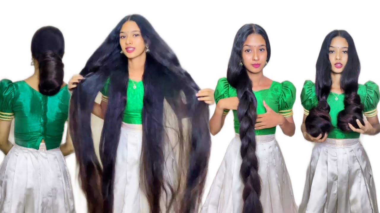 Loose Hair Play: Big Buns & Thick Braids!