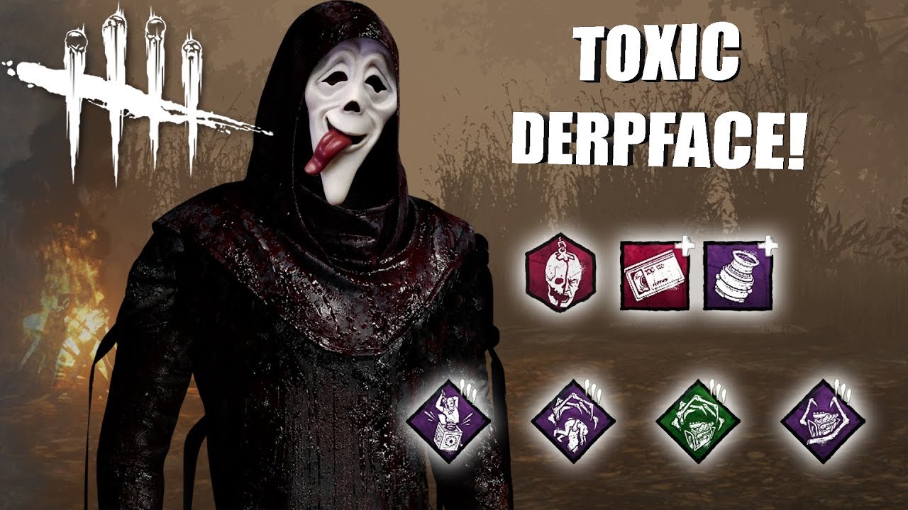 Playing As GHOSTFACE BUT I'm SUPER DERP | Dead By Daylight