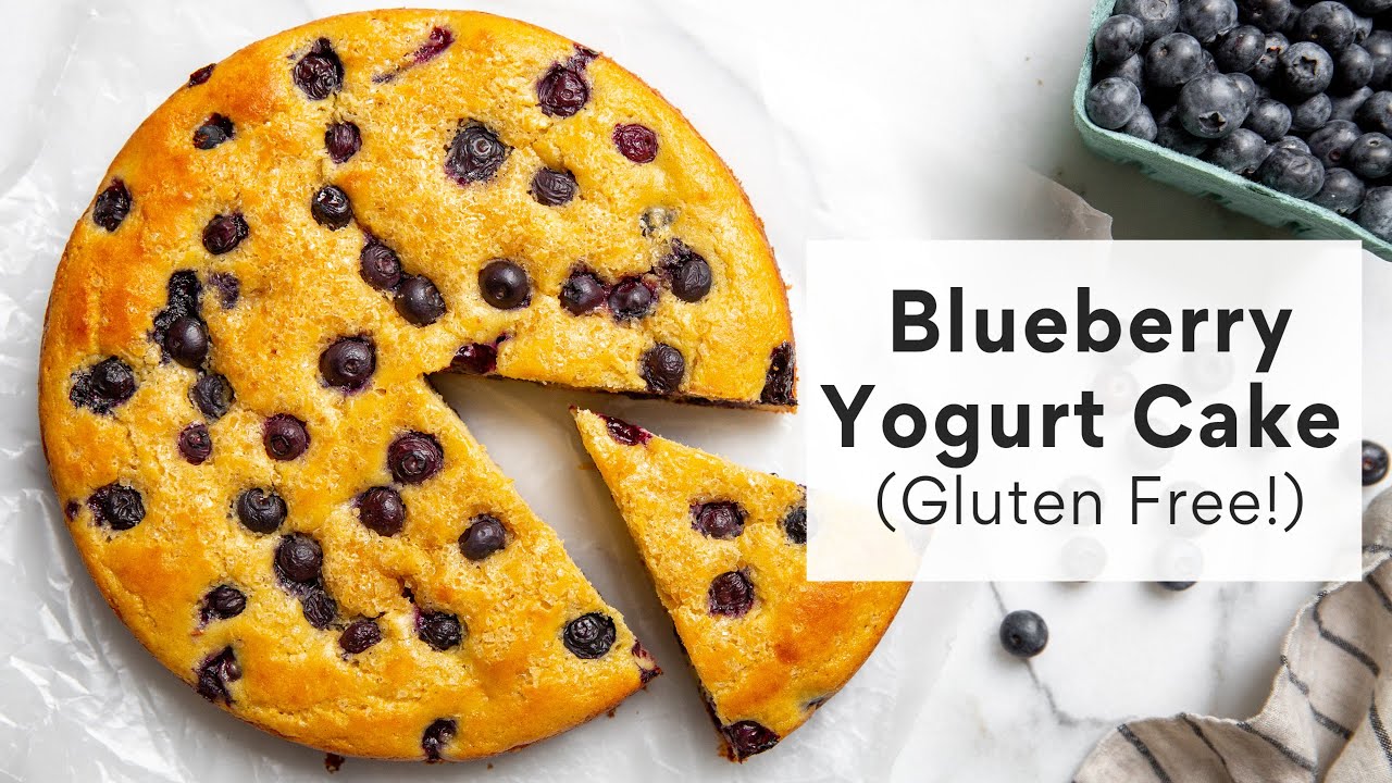 Ultimate Blueberry Yogurt Cake Recipe (Gluten Free Option!)