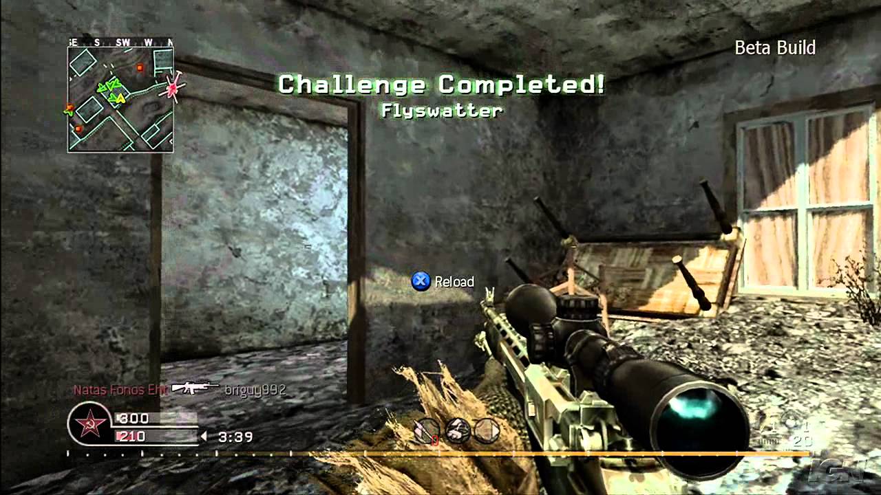Call of Duty 4: Modern Warfare Xbox 360 Gameplay -