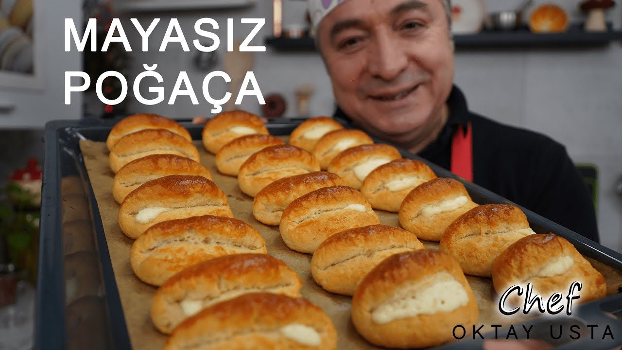 MAYASIZ POĞA&Ccedil;A ❗️Nasıl Yapılır? | Chef Oktay Usta