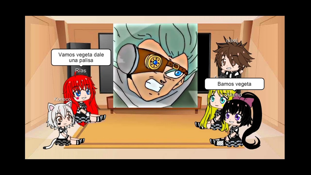 el clan gremory reacciona a goku parte 2