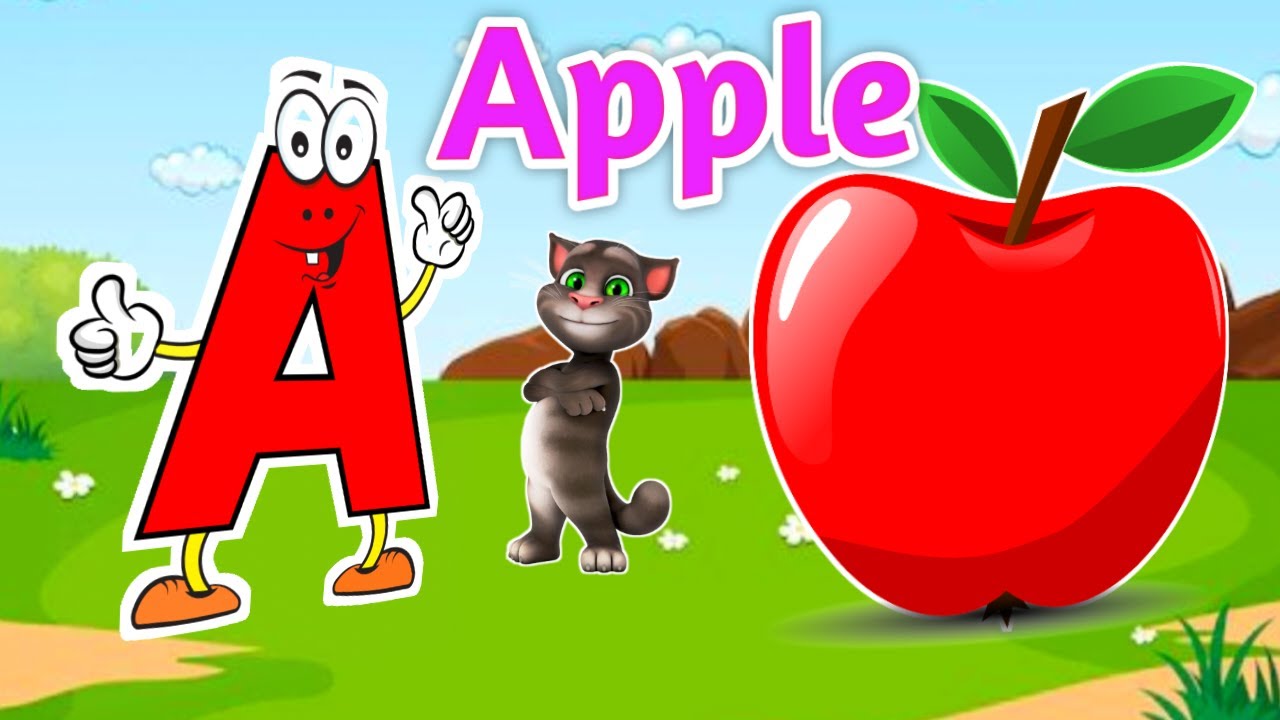 A Apple B for ball C for Cat | Nursery rhymes | ABC rhyme song