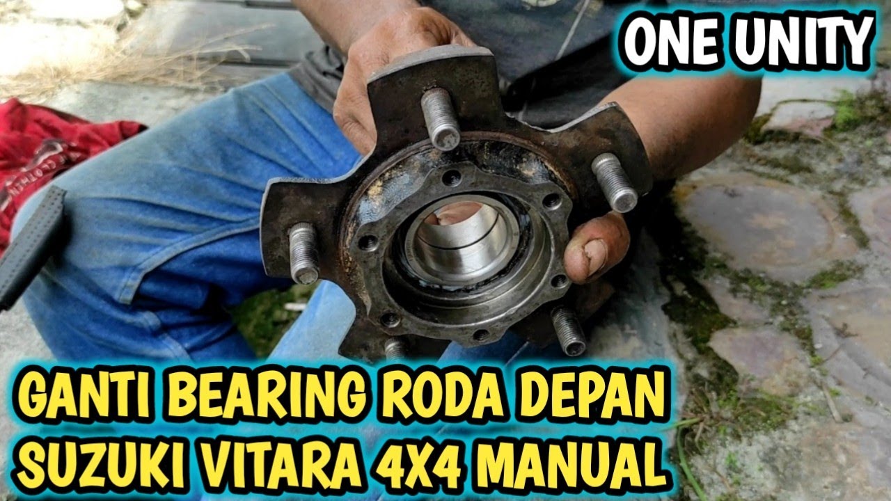 Ganti Bearing Roda Depan Suzuki Vitara 4x4 || Replace The Front Wheel Bearing Suzuki Vitara