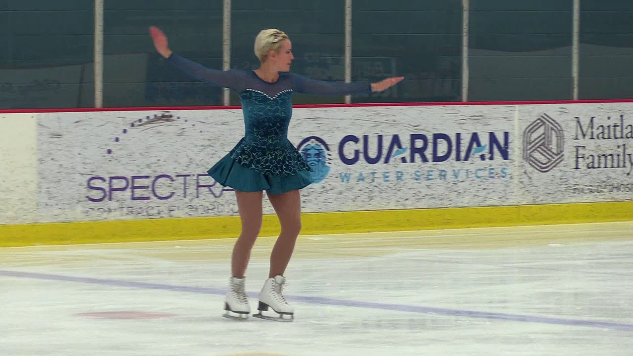 Cassandra Wyzik Free Skate Well Balanced Adult High Beginner