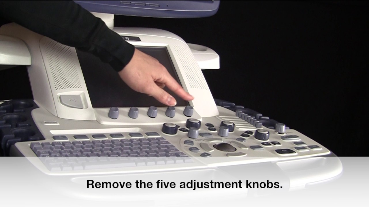 GE Logiq E9 Lower Operator Panel Installation