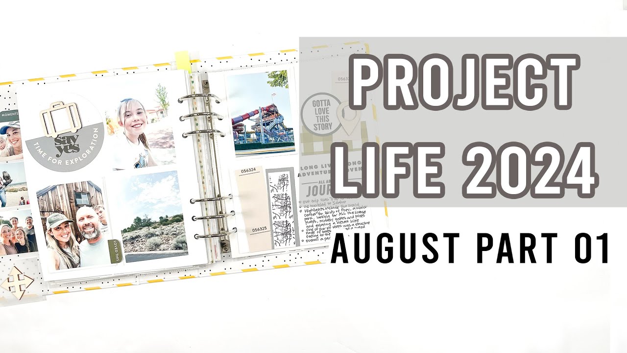 Ali Edwards | Project Life 2024 | August Part 01
