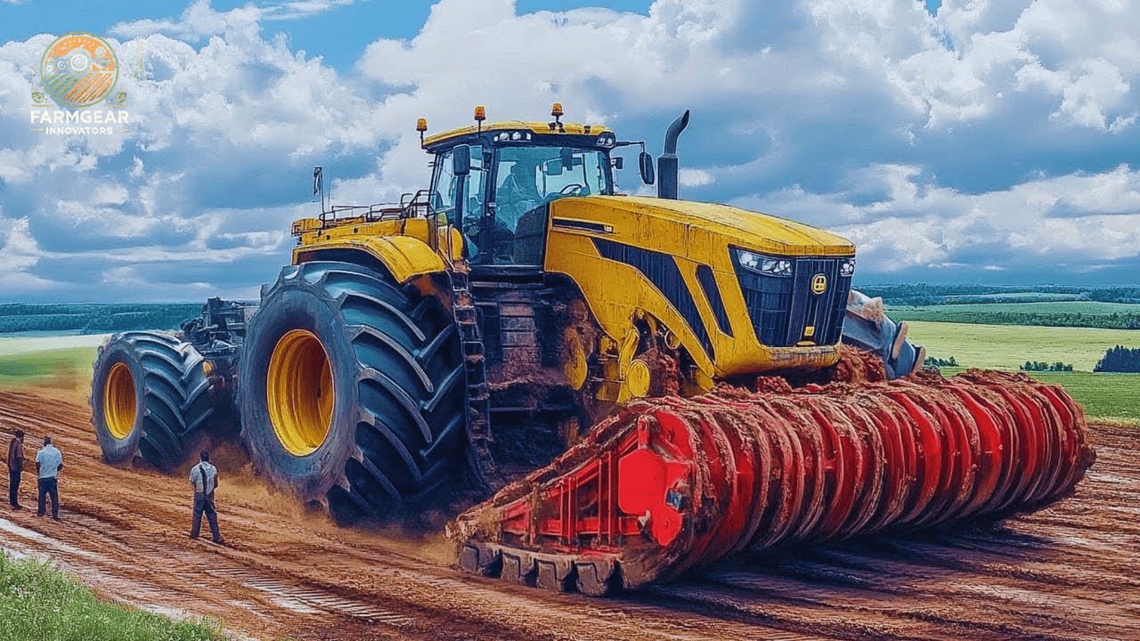 15 Biggest Tractors in the World - Heavy Equipment Machines | Agriculture Technology