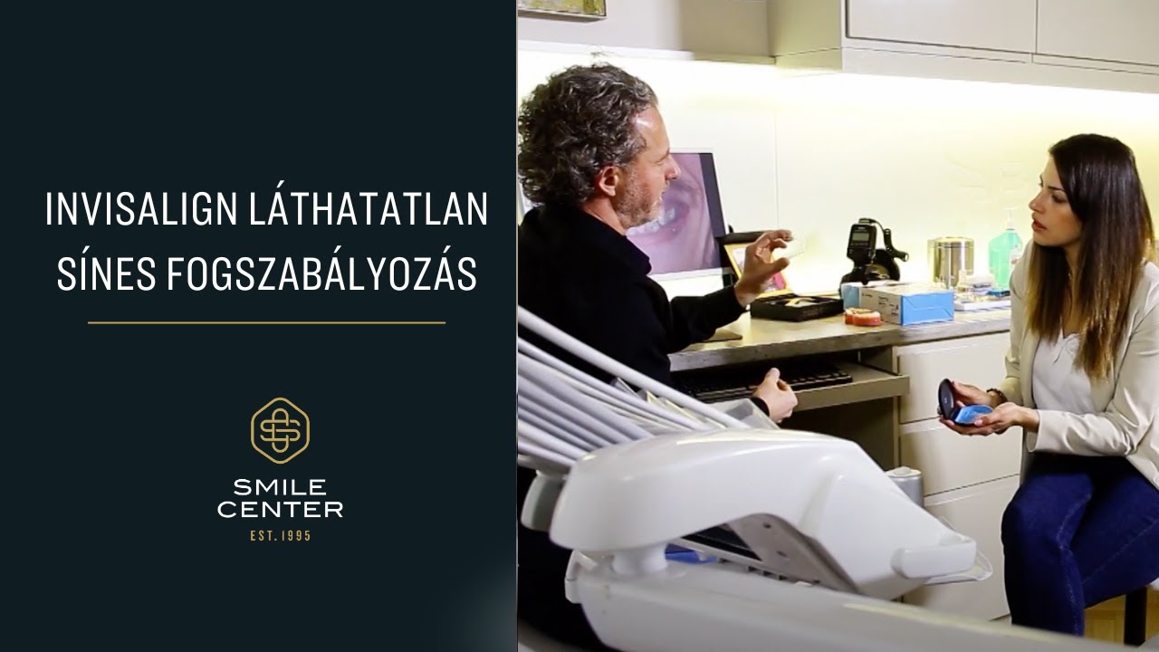 Invisalign láthatatlan sínes fogszabályozás