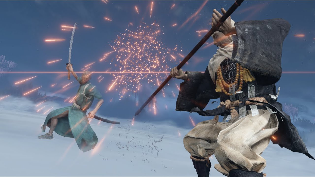 Shinobi Hunter Enshin vs Ashina Elite Jinsuke Saze | Sekiro