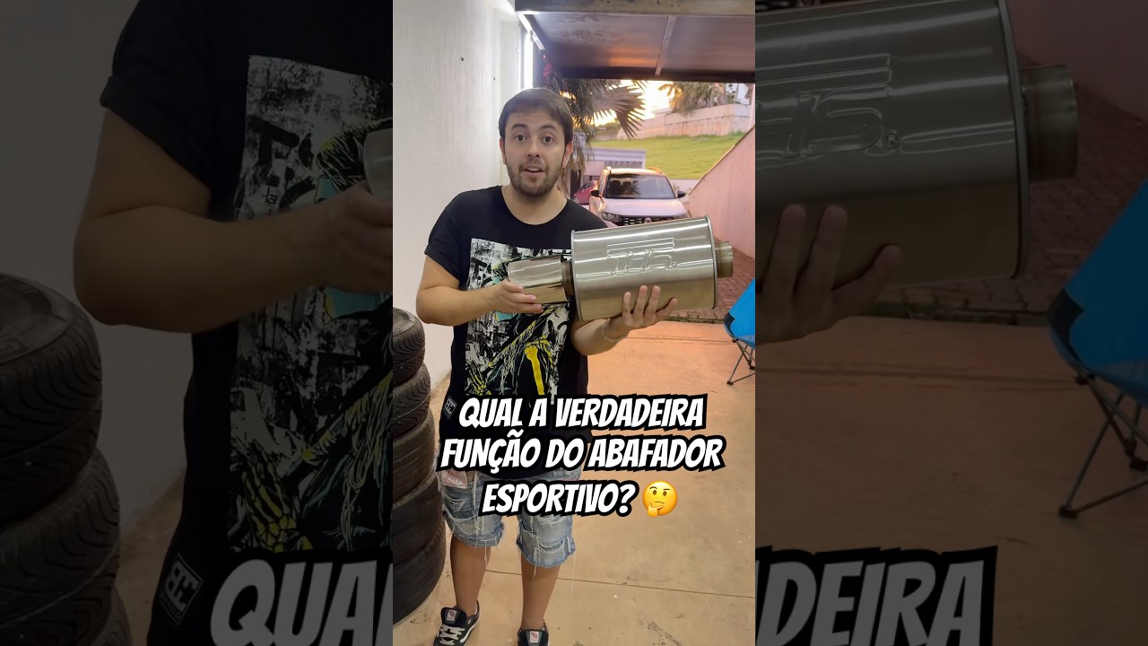 VC COLOCARIA UM ABAFADOR ESPORTIVO NO SEU CARRO? 🤔 SABE A REAL FUN&Ccedil;&Atilde;O DELE? 👀