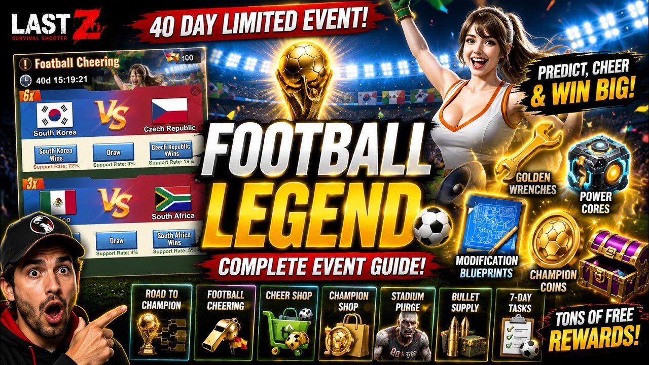 How to Play Football Legends... F2P Guide | Last Z Survival Shooter