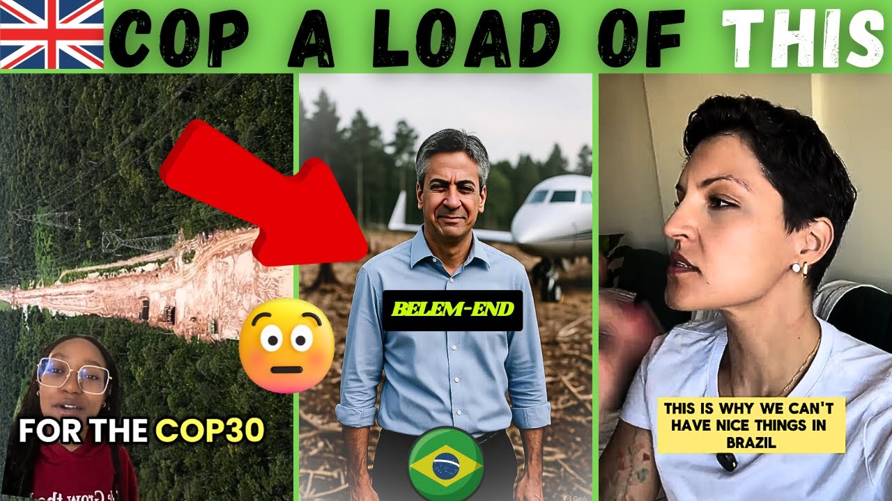 DISGRACE: UK Politicians Jet to COP in Brazil on Taxpayer Money 💸✈️