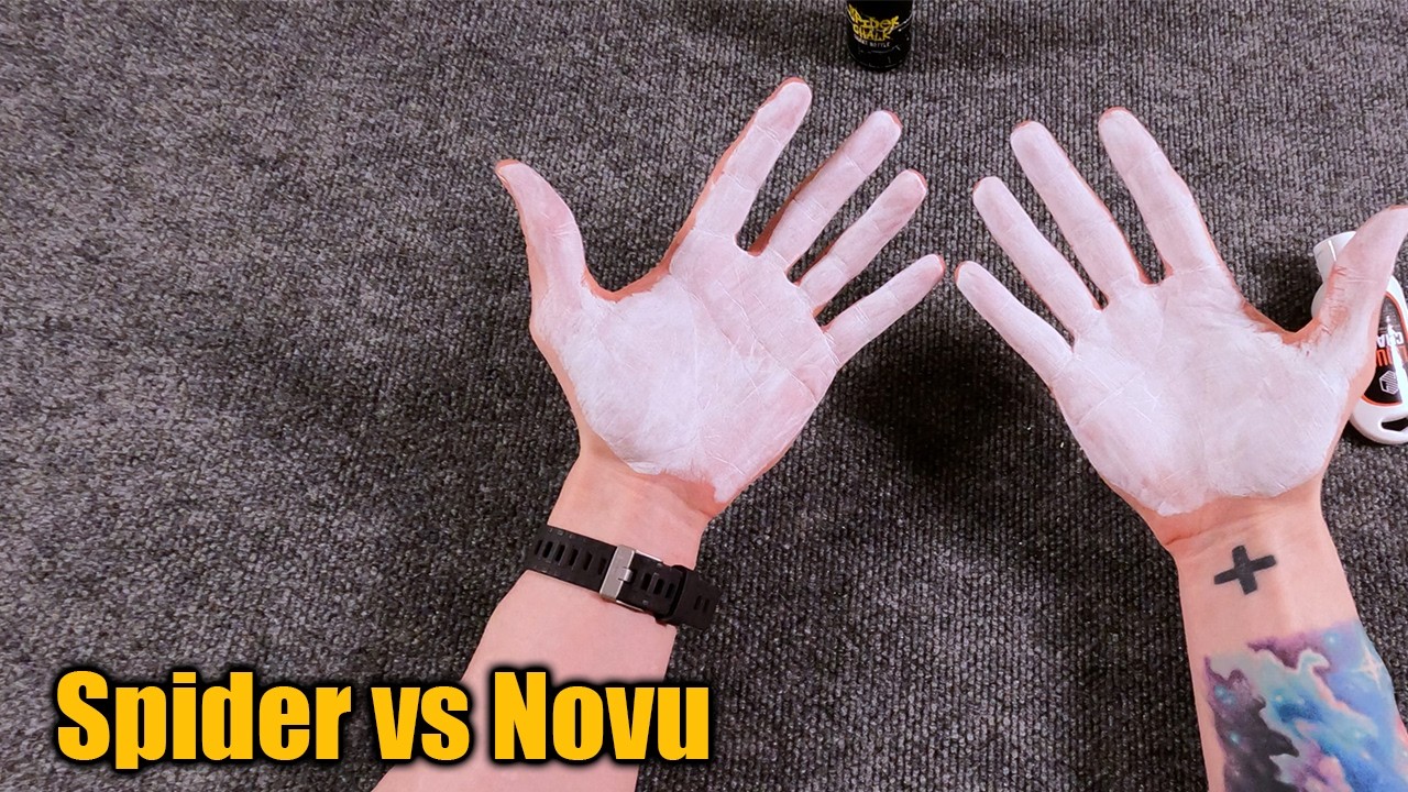 Spider Chalk vs Novu Fitness – Liquid Chalk Showdown