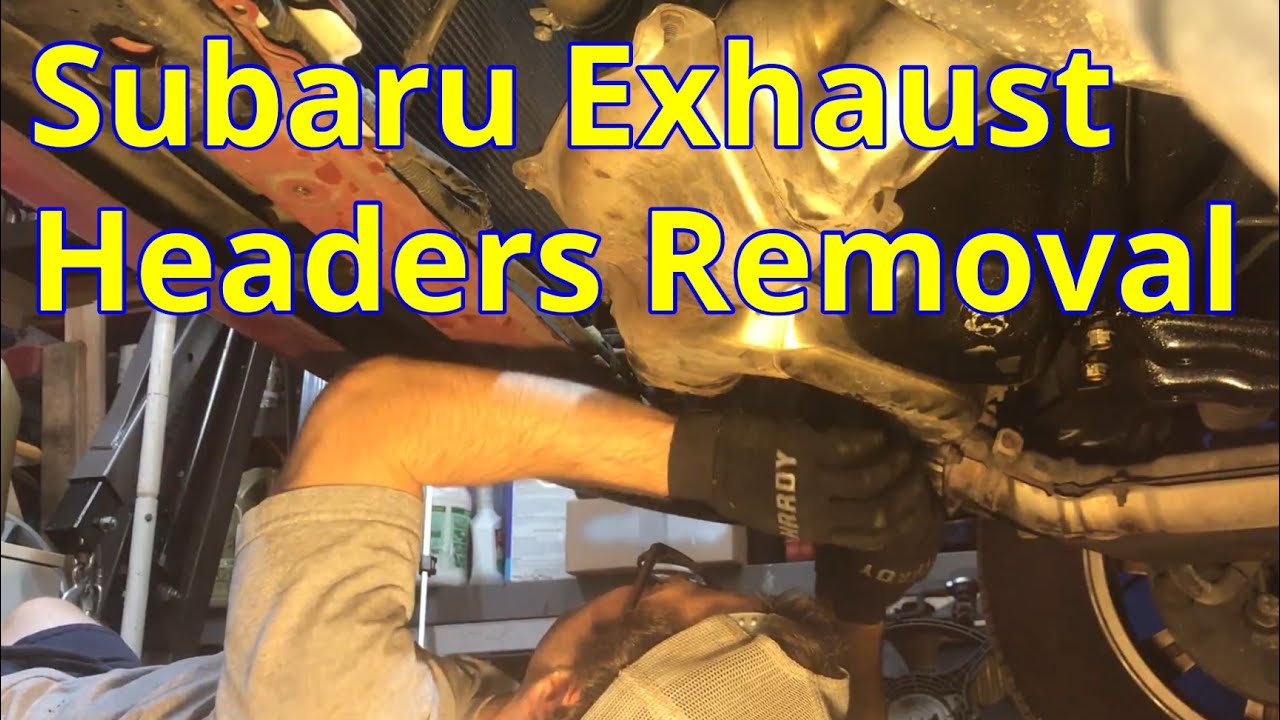 Subaru Exhaust Header Removal