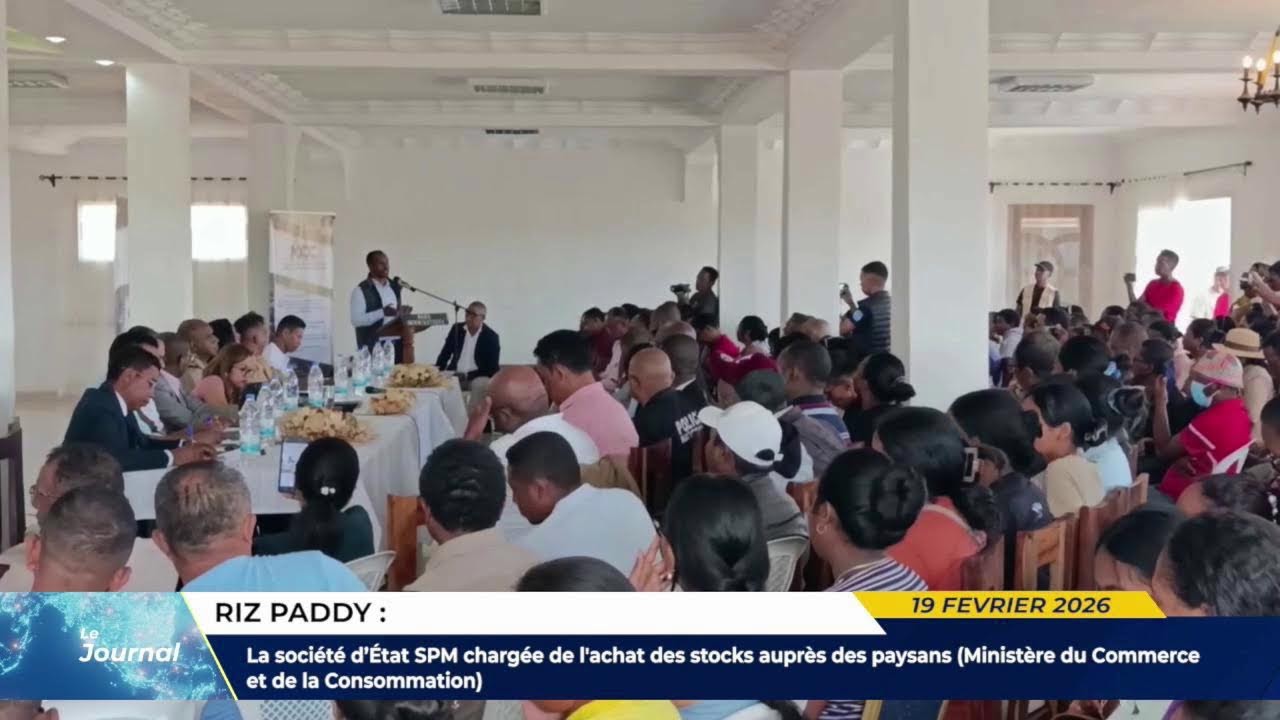 LE JOURNAL LIVE DU 19 FEVRIER 2026 BY TV PLUS MADAGASCAR