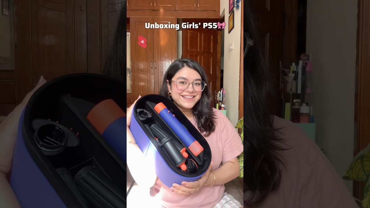 Unboxing Dyson Airwrap ID🧿🎀 My birthday Gift🎁 Its sooo Pretty🥹 #unboxing #dysonairwrap