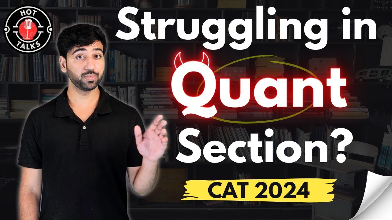 CAT 2024: My Struggle in Quant Section | Strategy for Quant #CAT2024 #CATExam #mbajourney #MBAExam