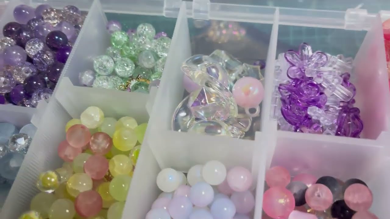 [ASMR] piedritas ビーズ ‪🥱･°‬