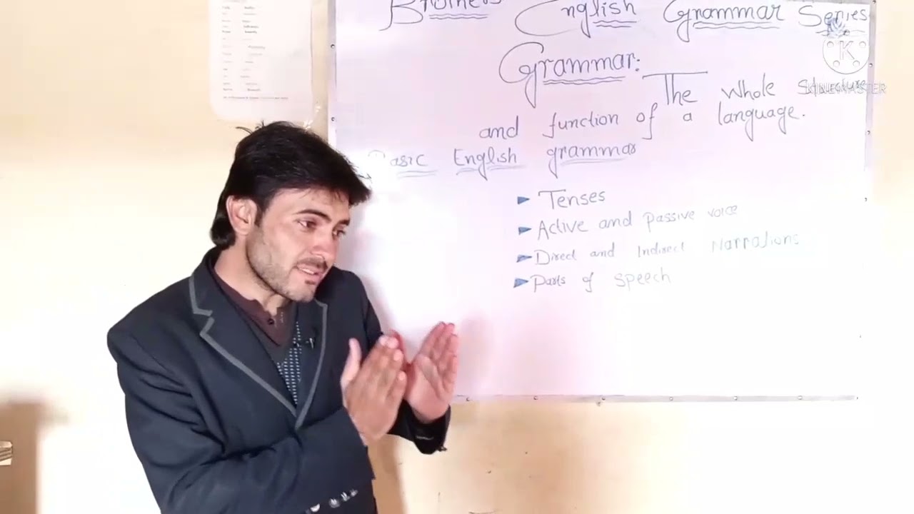 BASIC ENGLISH GRAMMAR SERIES PART#1 WITH SIR KAMRAN.