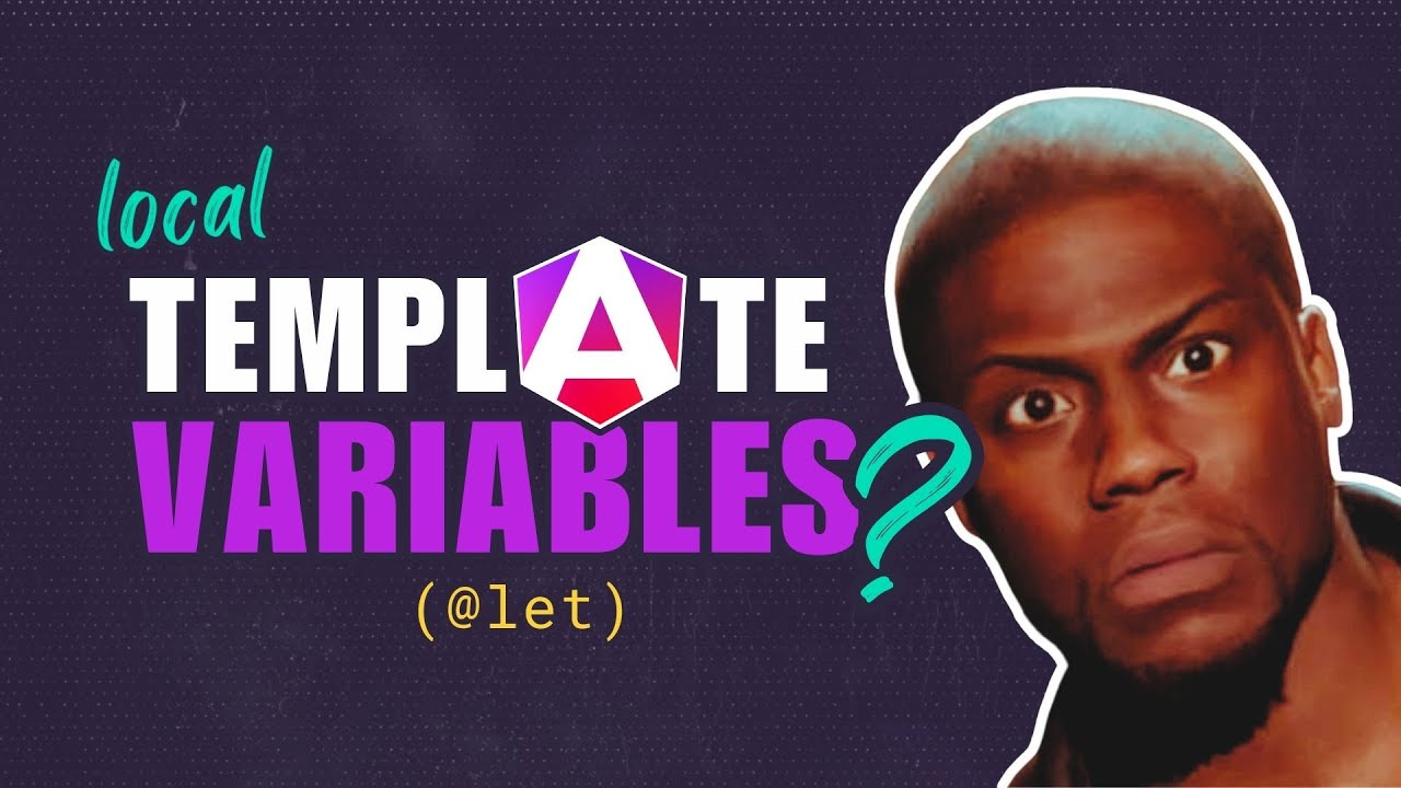 Template variables in Angular using the new @let syntax
