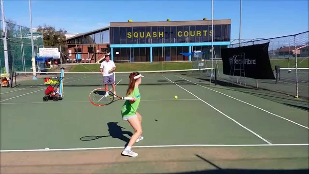 How to hit a ball higher over the net