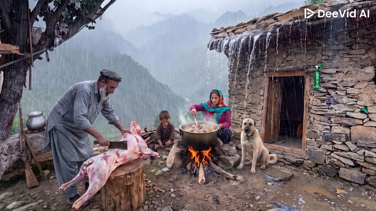 Surviving in Afghanistan&rsquo;s Most Dangerous Mountains 🏔️ | Shepherd Life, Rustic Cooking & Simple Life