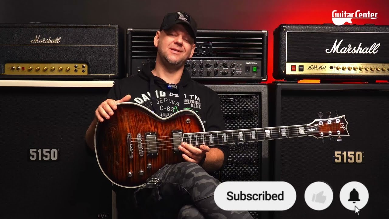 ESP Original Eclipse Custom Tiger Eye SB | TV Guitar Center