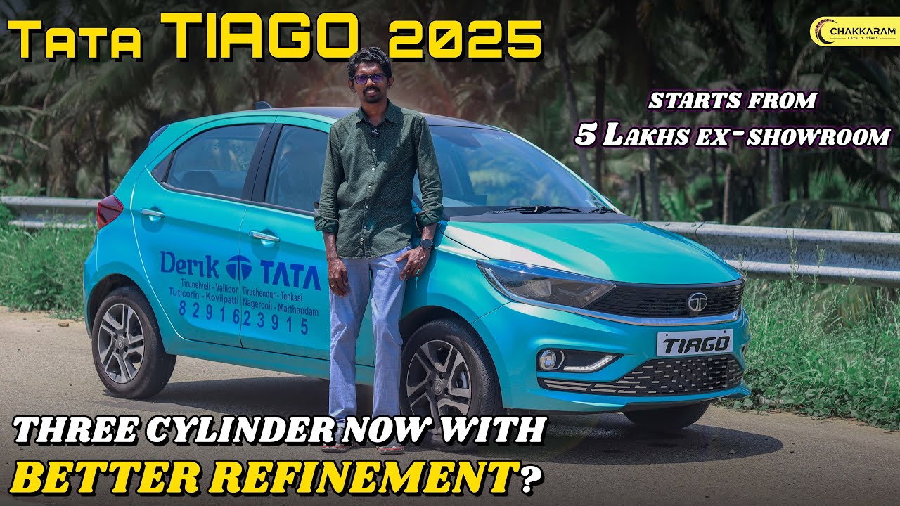 The Safe Budget Car - Now More Premium | TATA Tiago 2025 | Tamil Review | Chakkaram