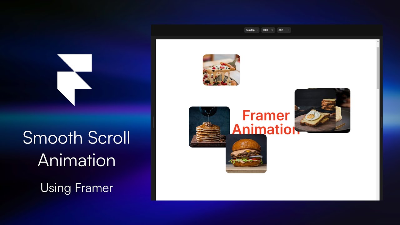 How to Create Smooth Scroll Animations in @Framer  (No Code Needed!)