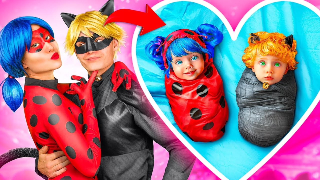 LadyBug è Scomparsa! LadyBug e Cat Noir dalla Nascita alla Morte