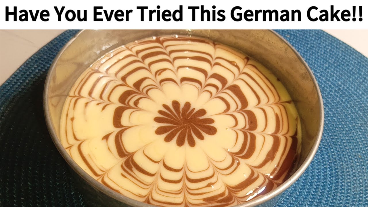 Have You Ever Tried This German Cake | Softest Marble Cake | Marmorkuchen