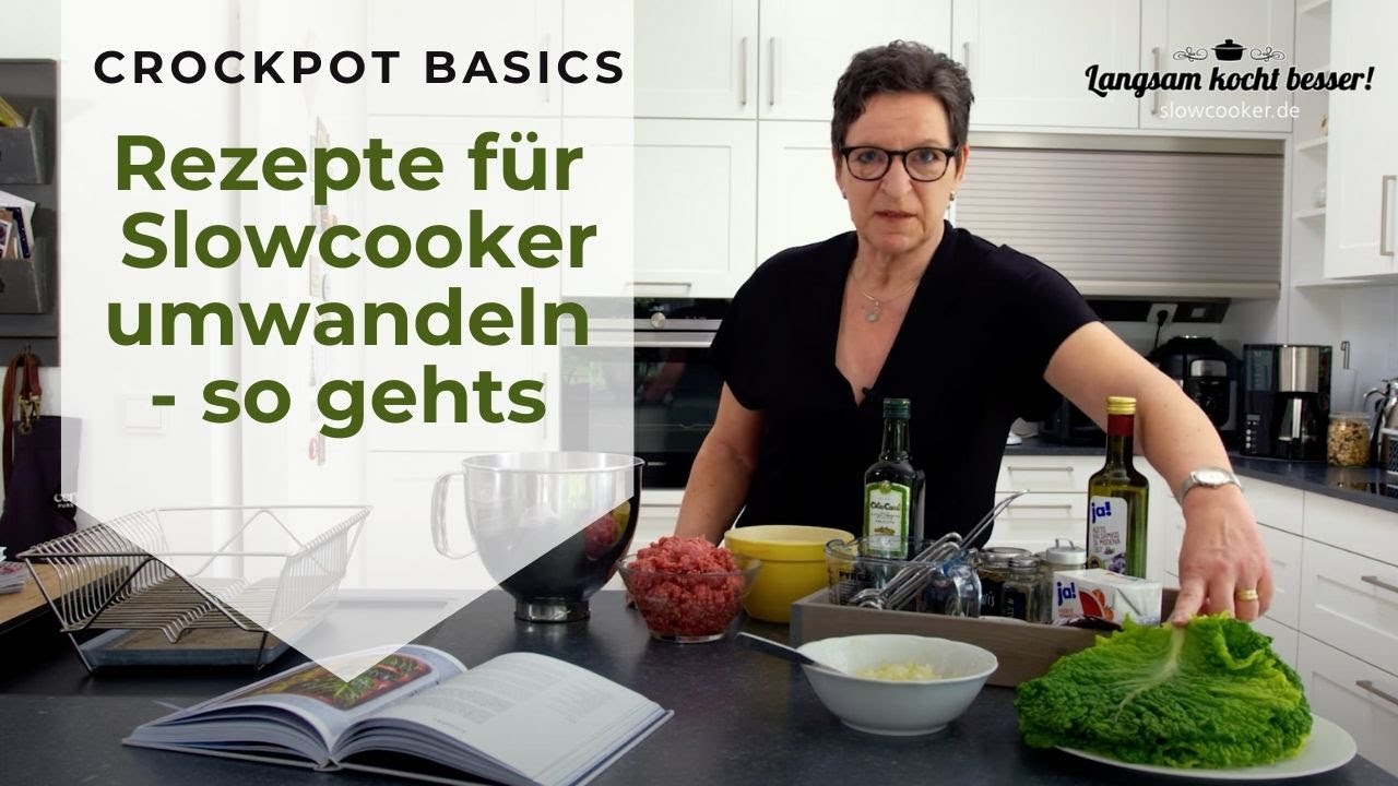 So wandelst du Rezepte für den Slowcooker um