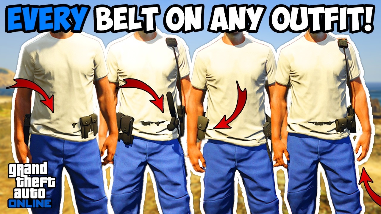 *NEW* How To Get EVERY BELT On Any Outfit Glitch In GTA 5 Online 1.72 (No Transfer Glitch)