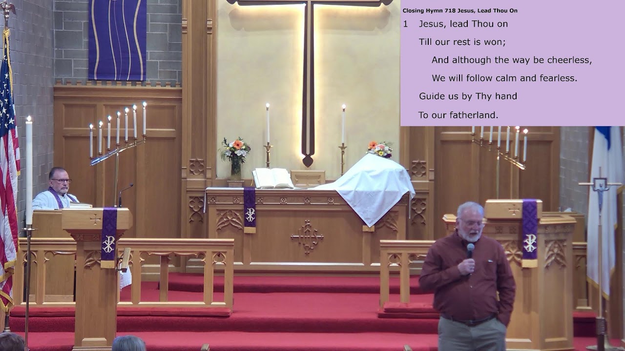 2nd Sunday in Lent - 3/1/26 - Trinity Lutheran Church, Berrien Springs, MI