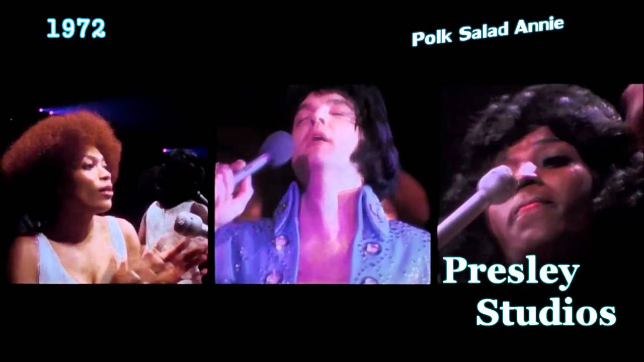Elvis Presley - Polk Salad Annie (1970 and 1972) HD