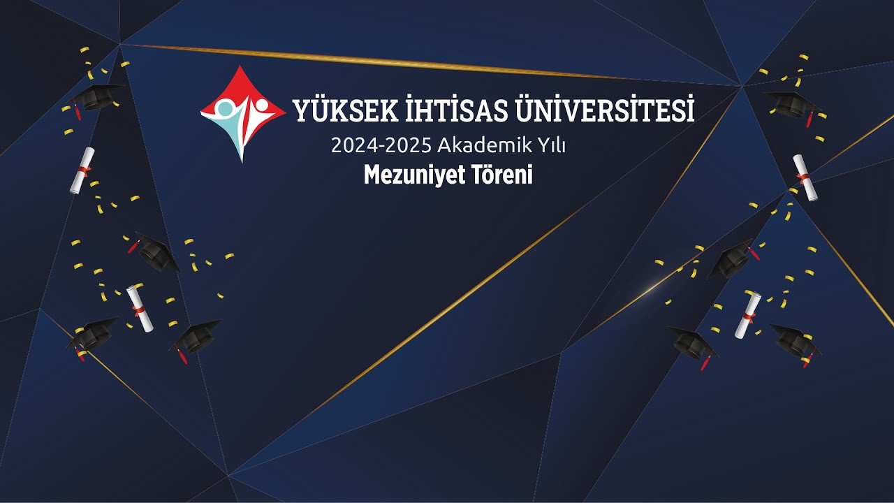 Yüksek İhtisas Üniversitesi 2024-2025 Akademik Yılı Mezuniyet Töreni