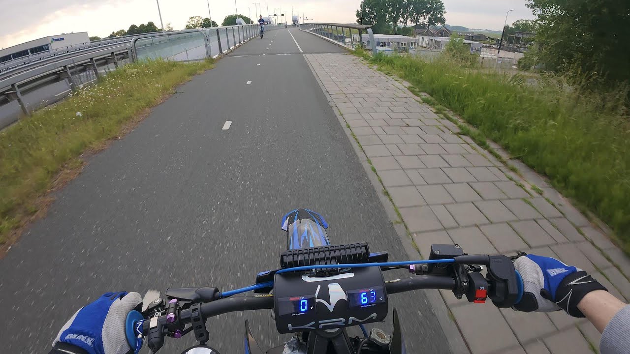 Derbi senda 88cc chill evening ride [onboard pov] 4k 120fps