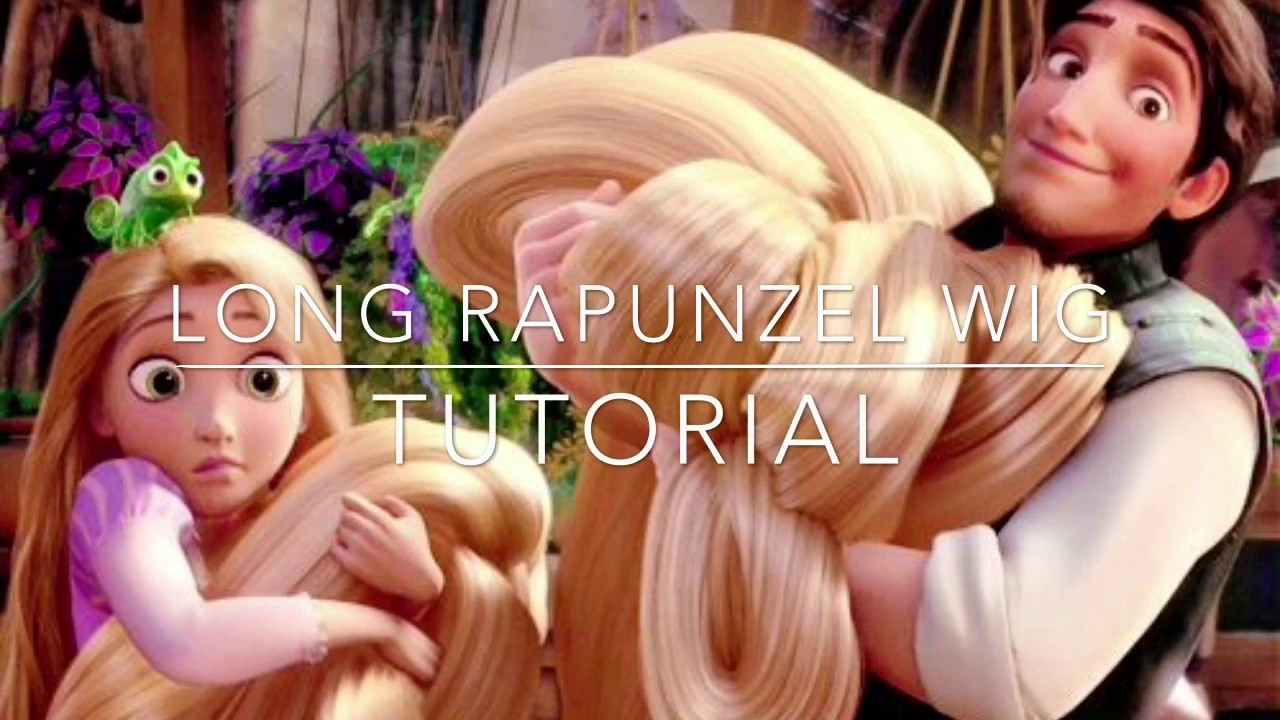10m+ Long Rapunzel Wig Tutorial