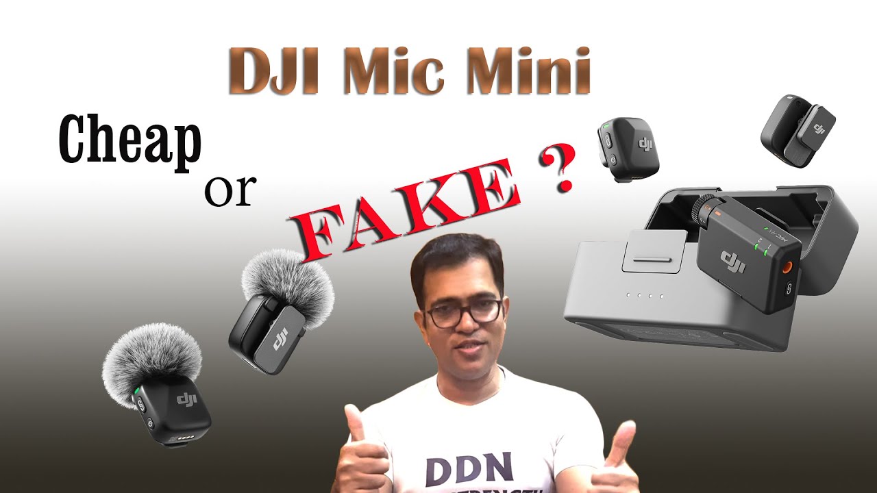 Design Info l DJI MIC MINI l Best Wireless Mic l Cheapest DJI Mic Mini l Best Mic for DJI Action 5 