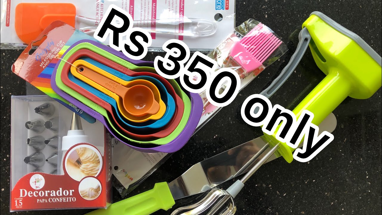 6 pieces cake making set only 350